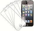 Empire Screen Protector Film [5-Pack] for Apple iPhone SE /5S / 5 / 5C, Clear