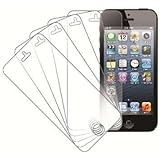 Empire Screen Protector Film [5-Pack] for Apple iPhone SE /5S / 5 / 5C, Clear