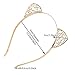 AWAYTR 3PC - Crystal Cat Ears Hair Hoop Headband for Women Girls Cats Ears Hairband Headwear Hair Accessories (Decorative pattern)