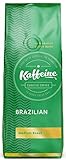 Kaffeine Koffee Organic Brazillian Bourbon Santos Medium Roast Ground Coffee (2 LB)