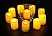 Homemory Flameless Votive Candles with Timer, 6Pack 400+Hours Battery Operated LED Votive Candles, 2in Flickering Flameless Electric Fake Candle for Dinners Wedding Home Decor (Batteries Included)