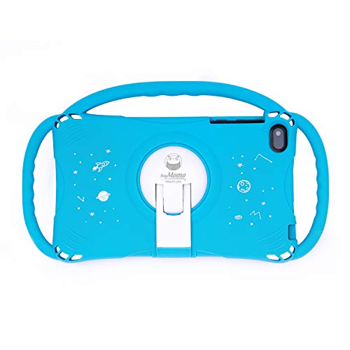 SoyMomo-Tablet-Lite-Tablet-para-ninos-con-Control-Parental-Deteccion-de-Contenido-Peligroso-Pantalla-7-Pulgadas-16-GB-Almacenamiento-2-GB-RAM-Camara-con-Funda-de-Silicona-Azul