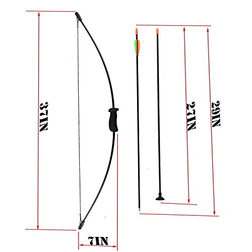 Sinoart-Archery-Bow-Arrow-Set-Kids-Children-Youth-Outdoor-Sports-Game-Hunting-Toy-Gift-Bow-Kit-Set-4-Arrows-16-Lb