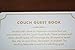 Knock Knock 50033 Couch Guest Book