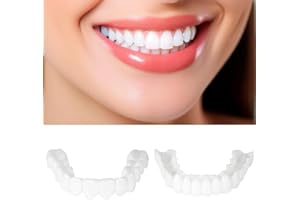 PAYMENT TREE Tooth Replacement Kit, Fake Veneers for Tooth Repair, Snap on Cosmetic Dentures, False Teeth to Complete Your Natural Smile