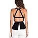 Sunward(TM) Summer Casual Tank Tops Vest for Women (Large, Black)