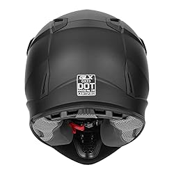 GLX GX23 Dirt Bike/Motocross Helmet - Matte