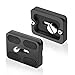 UTEBIT 50mm Quick Release Plate 2Pack, PU50 Quick Shoe Plate Aluminum Alloy Tripod Plate with 1/4'' Screw QR Adapter fits for DSRL/BallHead/Camera/Tripod