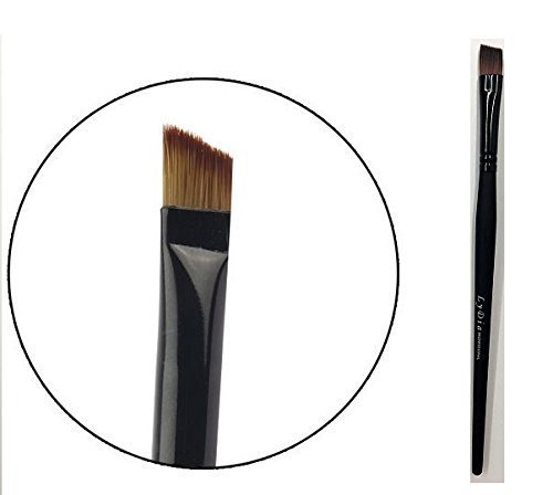 LyDia® Professional Black Flat Angled Eye Brow/Eyeliner/Eyeshadow Makeup Cosmetic Brush (flat angled eyebrow brush)