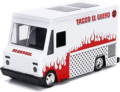 Deadpool Taco Truck White Marvel Series 132 Diecast Model Jada 99800