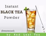 RedLeafTea, Instant Black Tea (16oz) â€“ â€“ All Natural Ingredients â€“ Lightly Sweetened