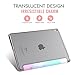 MoKo Case for iPad Pro 9.7 - Slim Lightweight Smart Shell Stand Cover with Translucent Frosted Back Protector for Apple iPad Pro 9.7 Inch 2016 Release Tablet, Water Color (with Auto Wake/ Sleep)