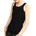 BaronHong Plus Size Chest Binder Cotton Vest Tank Tops for Tomboy Lesbian(Black,L)