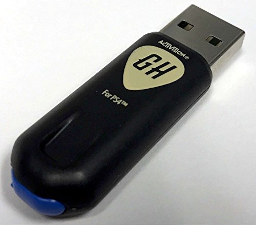 PS4 Guitar Hero LIVE USB Dongle Wireless Receiver Adapter (Brand new but comes poly bagged, not retail packaging) (Renewed)