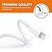 iPhone Charger, Cablex Lightning Cable 3Pack 10FT Ultra Long iPhone Charging Cable Cord Compatible with iPhone 8 8 Plus X 7 7Plus 6 6Plus 5 5s 5c SE iPad(white)