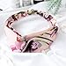 SAYGOGO Headbands for Women,Yoga Wide Hairband+Criss Cross Fabric Head Band,Boho Cute Turban Headbands for Washing Face,Bohemian Floral Style+Vintage Elastic Head Wrap,4-Pack Women’s Hair Accessories