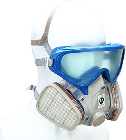 Safety Masks Full Face Respirator Silicone Gas Mask Dustproof Paint Chemical Pesticide