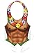 Pkgd Plastic Hula Hunk Vest Party Accessory (1 count) (1/Pkg)
