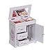 Mele & Co. Adalyn Ballerina Music Jewelry Box for Girls, Necklace and Earring Organizer, 9 x 4 x 9