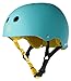 Triple Eight Sweatsaver Liner Skateboarding Helmet, Baja Teal Rubber, Small