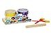 RoseArt Washable Sidewalk Chalk Paint, 2 Colors, 2 Foam Brushes (DDL93)