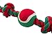 Christmas Dog Rope Toys for Boredom Interactive Chew for Medium Dogs Tug of War