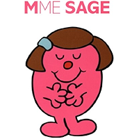 Madame Sage (Collection Monsieur Madame) (French Edition) book cover