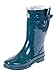 Women Rain Boots, Mid-Calf 11'' Rubber Booties