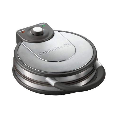Click Here to See More Images Calphalon No Peek Round Waffle Maker