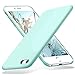 KUMEEK iPhone 6s Case, iPhone 6 Case, Liquid Silicone Rubber with Soft Microfiber Cloth Cushion Protective Case Thin Slim for iPhone 6s / iPhone 6 - Mint