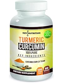 Turmeric Curcumin 1500mg 2 month supply 120 Veggie Capsules- with Piperine(Black Pepper) Extract- High Absorption Formula With 95% Standardized Curcuminoids- Anti Inflammatory, Joint Support And More