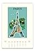 Cavallini Papers 2018 Paris Wall Calendar