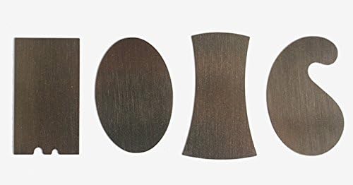 Mini Cabinet Scraper Set of 4 - For Woodwork &amp; Guitar Making - Made in England