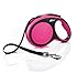 FLEXI New Comfort Retractable Dog Leash (Tape), 26 ft, Large, Pink (CF30T8.250.P)