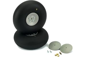 Du-Bro 550RV 5-1/2" Diameter Big Wheel (2-Pack)