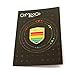 Pride Pin LGBTQ Badge Flag Gold Plated Enamel Pin PROUD Gay Community