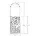 Solar Lantern Lights, Tomshine Outdoor Hanging Lantern, IP44 Waterproof Garden Light, Aged Bronze Finish