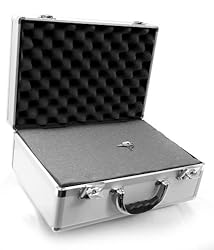 Premium Smooth Silver Aluminum Case with
