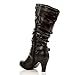 Charles Albert Women's River Mid-Calf Heeled Boot