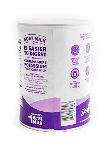 Meyenberg Canned Powdered Whole Goat Milk, Gluten Free, Soy Free, 16 oz - Thumbnail 2