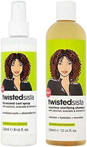 Twisted Sista Hair Product Care (30SEC-SPRAY-8OZ&CLARIFYING-SHAMPOO)