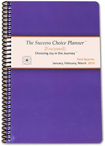 The Success Choice Planner – Spiral Day Planner: Jan to Mar 2019