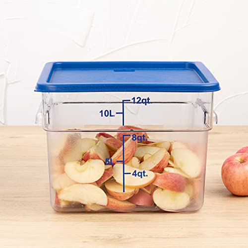 Restaurantware LID ONLY Met Lux Food Storage Container Lid, 1 Square