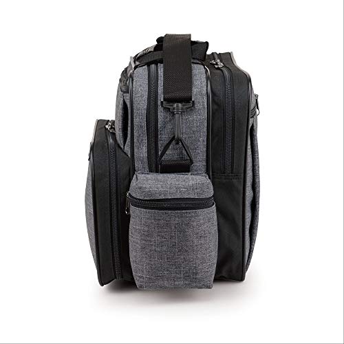Antimicrobial Home Health Shoulder Bag for Nurses, Home Heathcare and Medical Professionals