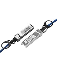macroreer para Ubiquiti SFP + Cobre TWINAX CABLE 10 Gb s (6.5ft) pasivo de 2 metros Azul
