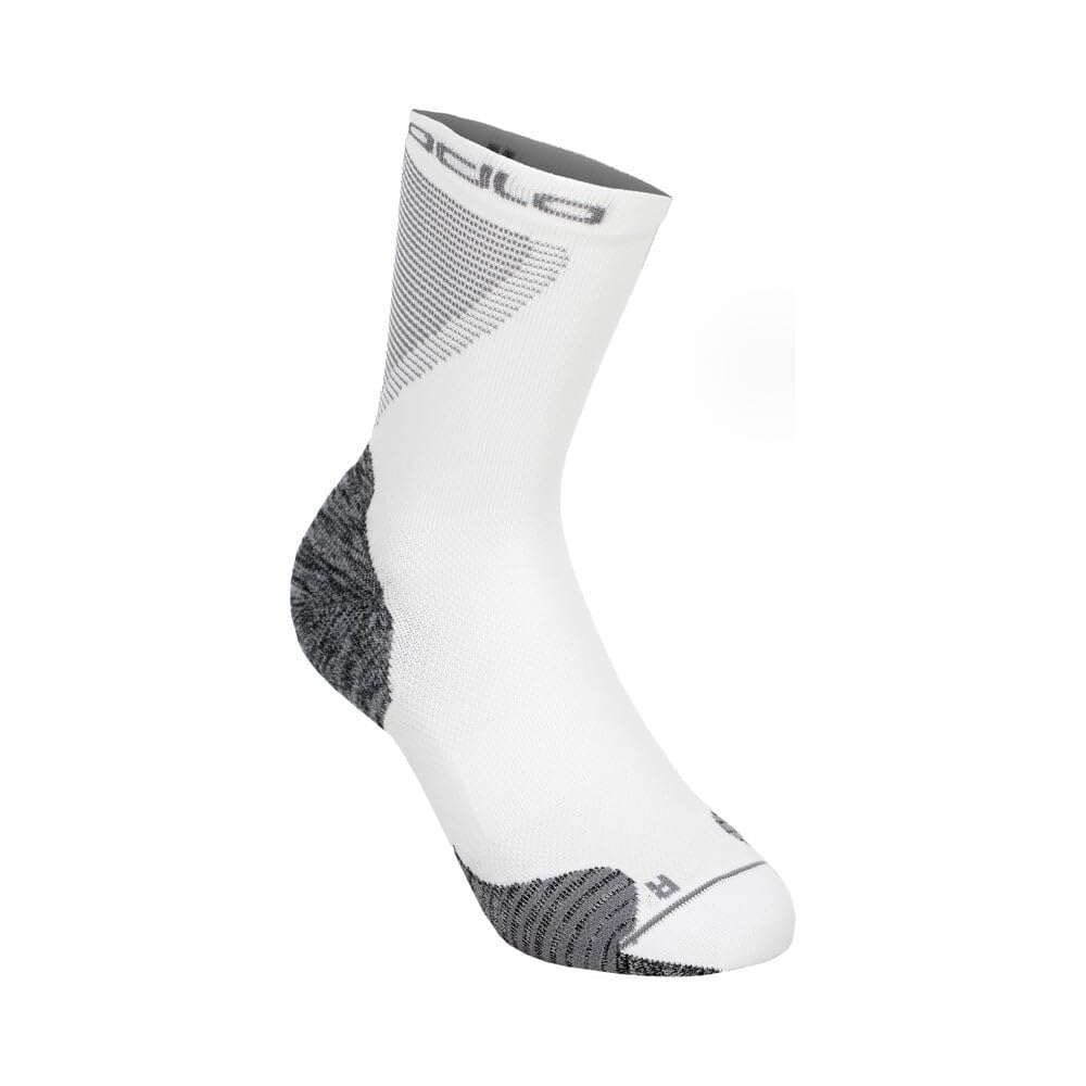 Odlo Unisex Running socks CERAMICOOL RUN, white, 45-47