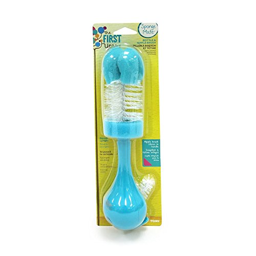 The First Years Sponge Mate Bottle & Nipple Brush