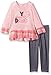 Nannette Girls' 2 Piece Graphic Top and Legging Set