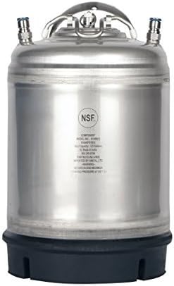 2.5 Gallon Amcyl Keg New Ball Lock Single Handle by AMCYL