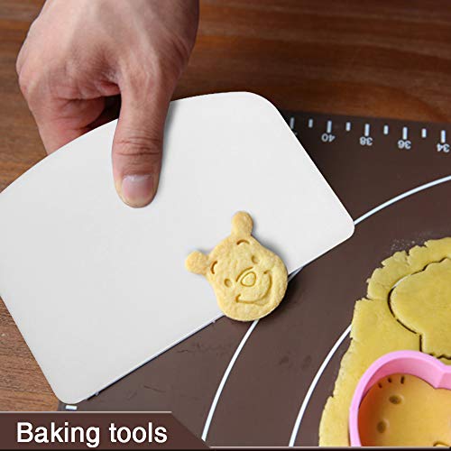 image for DE bench scraper，Edge bending for food handling cleaning without scr